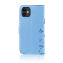 Étui Blowball bleu pour iPhone 11 avec coque souple et rangement cartes