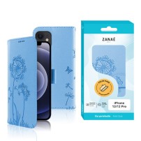 Étui Blowball bleu pour iPhone 12 et 12 Pro