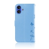 Etui Blowball bleu pour iPhone 16