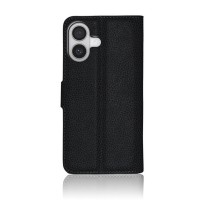 Etui portefeuille Zanae noir pour iPhone 17