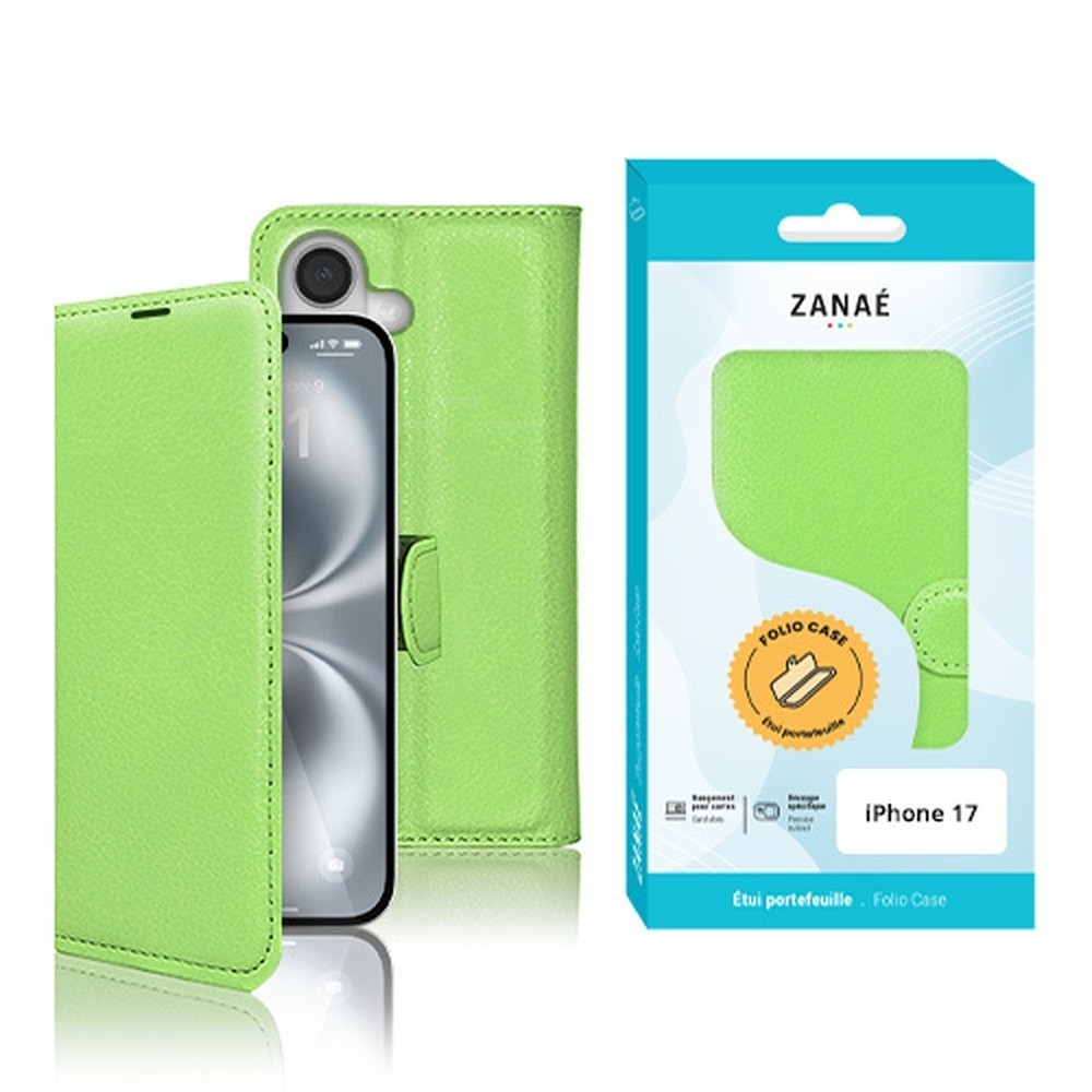 Etui Portefeuille Zanae pour iPhone 17