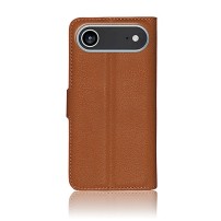 Étui portefeuille marron Zanae pour iPhone 17 Air