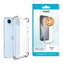 Coque Silicone transparente pour iPhone 17 Air avec coins renforcés