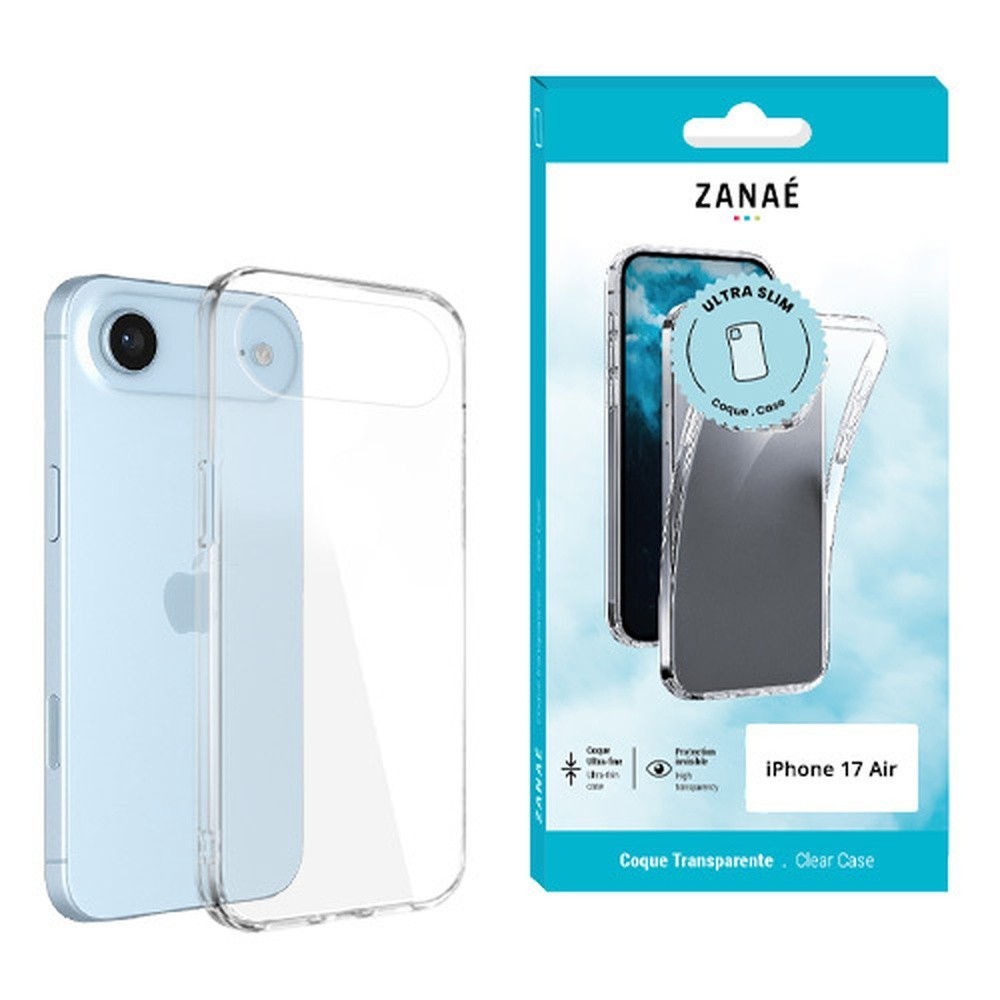 Coque Softgel transparente pour iPhone 17 Air