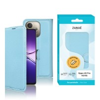 Étui Portefeuille Zanae bleu clair pour Oppo A5 Pro