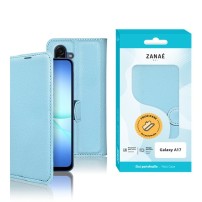 Etui Portefeuille Zanae Bleu Clair pour Galaxy A17