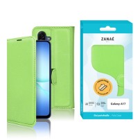 Etui portefeuille vert pour Galaxy A17