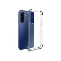 Coque Silicone transparent pour Galaxy A17 avec coins renforcés