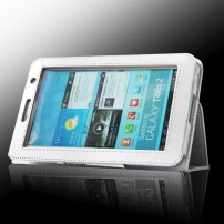 Étui Classique Blanc pour Galaxy Tab 2 7 pouces