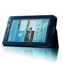 Étui classique marine pour Galaxy Tab 2 7 pouces