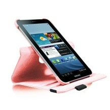 Etui Rotatif Rose pour Galaxy Tab 2 7 pouces