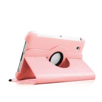 Etui Rotatif Rose pour Galaxy Tab 2 7 pouces