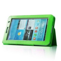 Étui Classique Vert pour Galaxy Tab 2 7 pouces