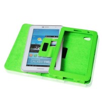 Étui Classique Vert pour Galaxy Tab 2 7 pouces