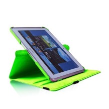 Étui rotatif vert pour Galaxy Note 10.1