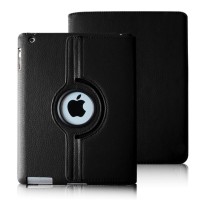Étui rotatif noir pour iPad 9.7