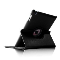 Étui rotatif noir pour iPad 9.7