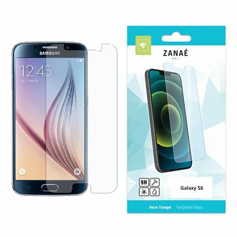 Verre trempé transparent pour Samsung Galaxy S6