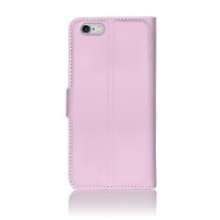 Etui Portefeuille Rose pour iPhone 6 et 6s