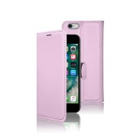 Etui Portefeuille Rose pour iPhone 6 et 6s