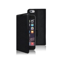 Étui portefeuille noir pour iPhone 6 Plus et 6s Plus