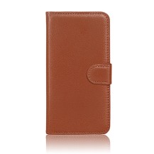 Etui portefeuille marron pour Sony Xperia M5