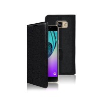 Étui portefeuille noir pour Samsung Galaxy A3 (2016)