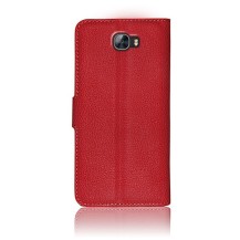 Étui portefeuille rouge pour Huawei Y5 II et Y6 II Compact