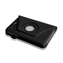 Étui rotatif noir pour Samsung Galaxy Tab A6 7 pouces 2016