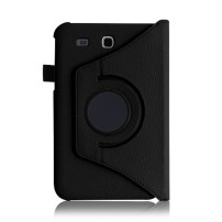 Étui rotatif noir pour Samsung Galaxy Tab A6 7 pouces 2016