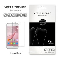 Verre trempé transparent pour Huawei Nova