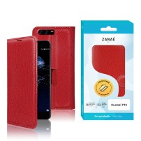 Etui Portefeuille Rouge compatible Huawei P10