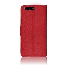 Etui Portefeuille Rouge compatible Huawei P10