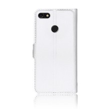 Étui portefeuille blanc pour Huawei Y6 Pro et P9 Lite Mini