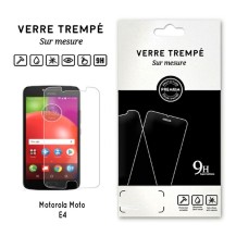 verre trempé pour Motorola Moto E4 transparent