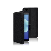 Étui portefeuille noir pour Huawei Y5 (2018) et Honor 7S