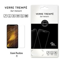 Verre trempé transparent pour Pocophone F1