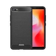 Coque SiliCase pour Xiaomi Redmi 6A Noir