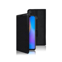 Étui portefeuille Zanae noir compatible Huawei P Smart+