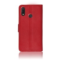 Etui Portefeuille Rouge pour Huawei P Smart+ (2018)