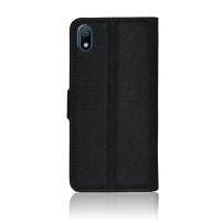 Etui portefeuille Zanae noir pour Huawei Y5 (2019) et Honor 8S