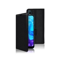 Etui portefeuille Zanae noir pour Huawei Y5 (2019) et Honor 8S