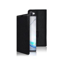 Etui portefeuille noir pour Samsung Galaxy Note 10