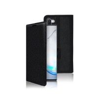 Etui portefeuille noir pour Samsung Galaxy Note 10