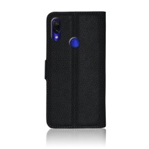Etui Portefeuille Zanae Noir pour Redmi Note 7 et Note 7 Pro