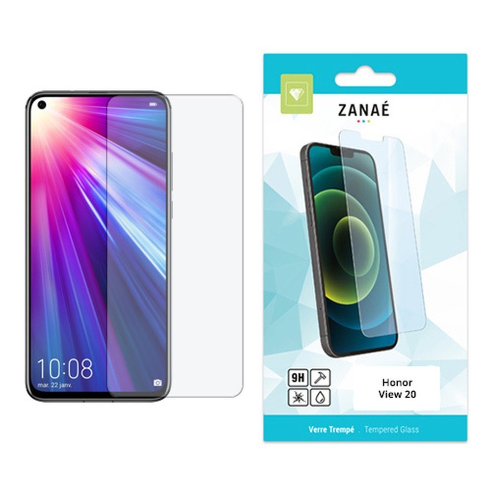 Verre trempé transparent pour Honor View20