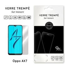 Verre trempé transparent pour Oppo A7