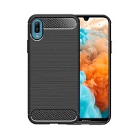 Coque noire SiliCase pour Huawei Y6 Pro (2019) et Honor Play 8A