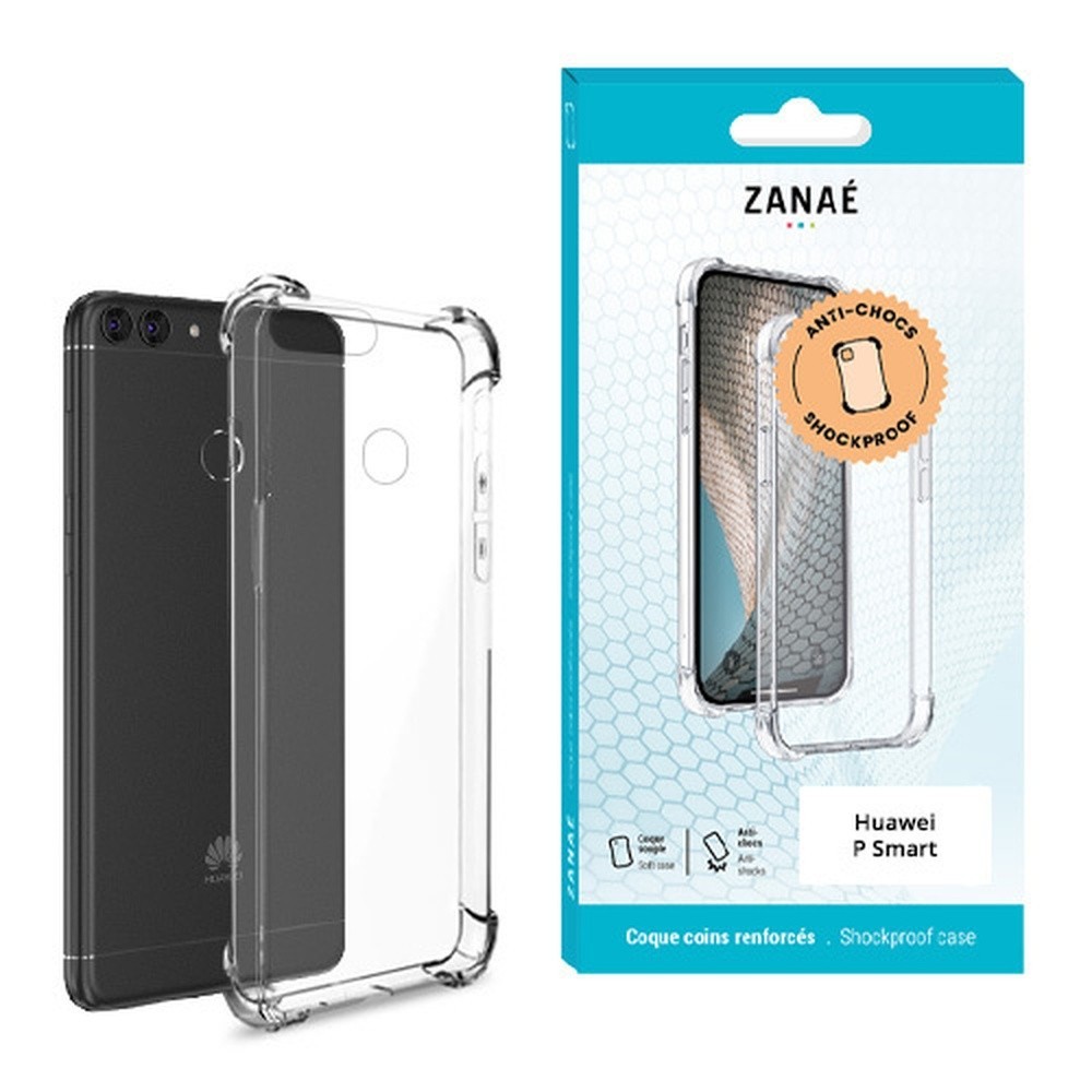 Coque Silicone Transparente pour Huawei P Smart