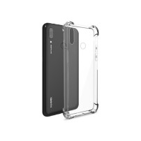 Coque silicone transparente renforcée pour Honor 10 Lite et P Smart 2019